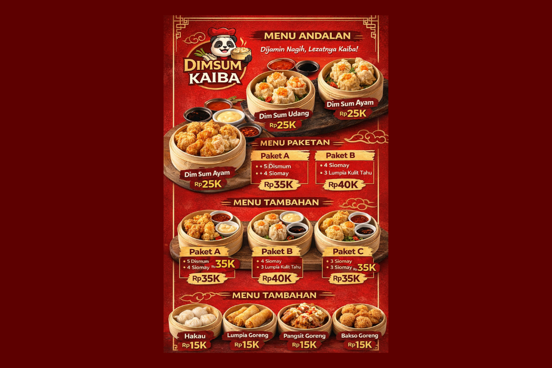 Gambar 4 untuk Desain Menu